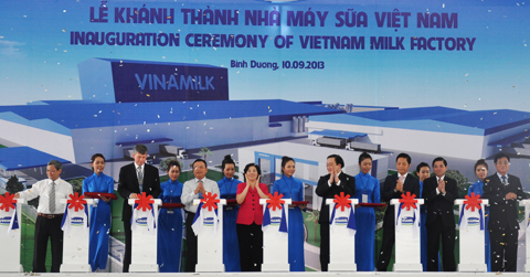 Nhà máy sữa Việt Nam được khai trương vào ngày 10/9 tại khu công nghiệp Mỹ Phước 2 tỉnh Bình Dương. 
